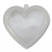 D&eacute;coration transparente coeur Transparent