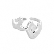 Bagues en acier Inox Argent&eacute;