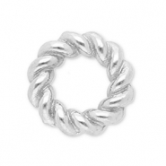 Appr&ecirc;ts en acier inox anneau ferm&eacute; 6 mm Argent&eacute;