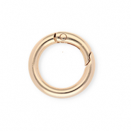 Appr&ecirc;ts anneau porte-cl&eacute;s Dor&eacute; ros&eacute; clair