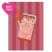 BY31&reg; Cartes &agrave; bijoux perfect "match" Rouge-rose