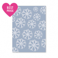 Cartes &agrave; bijoux neige Bleu-bleu clair