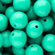 DQ Perles acryliques 16 mm brillant Cabbage green 13-5714 TCX