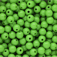 DQ Perles acryliques 8 mm brillant Vibrant green 16-6339 TCX