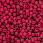 DQ Perles acryliques 4 mm brillant Fuchsia 17-2031 TCX