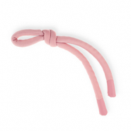 Porte-cl&eacute;s paracorde Rose vintage