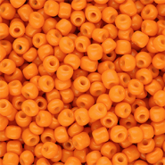 Perles de rocailles 6/0 (4 mm) Orange