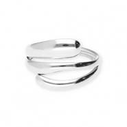 Bagues en acier Inox Argenté