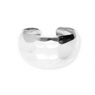 Bagues en acier Inox Argenté