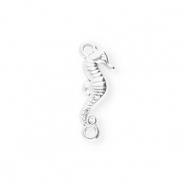 Appr&ecirc;ts en acier Inox connecteur hippocampe Argent&eacute;
