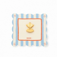 BY31&reg; Breloques en laiton Eco-brass p&acirc;tes (papillon) Dor&eacute;