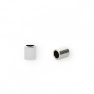 Embouts en métal DQ (Ø2,5mm) Argenté antique (sans nickel)