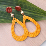 Sets d'inspiration Boucles d’oreilles statement DIY avec pendentifs en simili cuir