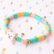 Sets d'inspiration Bracelets colorés avec perles en pâte polymère