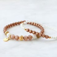 Sets d'inspiration Magnifiques boucles d’oreilles et bracelets dans des couleurs chaudes