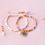 Sets d'inspiration Boucles d’oreilles et bracelets avec les fameuses perles Miyuki