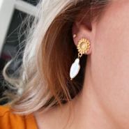 Sets d'inspiration Inspiration d’accessoires pour cheveux et de boucles d’oreilles avec des perles d’eau douce