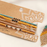 Sets d'inspiration Comment confectionner des bracelets et des boucles d’oreilles super cool avec nos perles Miyuki 
