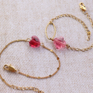 Sets d'inspiration D’élégants bracelets avec des perles à facettes fashion