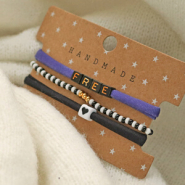 Sets d'inspiration DIY : confectionner des bracelets avec du ruban élastique cousu