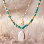 Sets d'inspiration Inspiration pour la confection de colliers et de boucles d’oreilles avec des rocailles