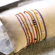Sets d'inspiration Inspiration pour la confection de bracelets minimalistes à l’aide de perles de rocailles Miyuki  