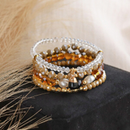 Sets d'inspiration Voici comment créer des bijoux festifs avec des perles à facettes disque 
