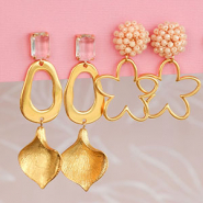 Sets d'inspiration Création de boucles d’oreilles avec breloques et connecteurs