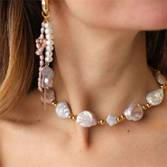 Nouveau Nouvelle collection de perles d'eau douce
