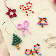 Nouveau Nouveauté : perles acrylique colorées