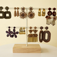 Nouveau Boucles d’oreilles faites mains en Inde