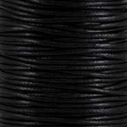 Cordon en coton cir&eacute; 2.0mm noir