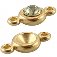 Perles en métal DQ doré Sertis en métal DQ doré