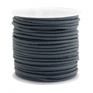 Fil &eacute;lastique color&eacute; 2.5mm Gris fonc&eacute;