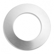 Supports &agrave; graver anneau ImpressArt 32mm Aluminium Argent&eacute;