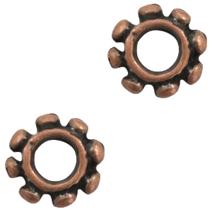 Perles en m&eacute;tal TQ anneau Bali cuivre (sans nickel)