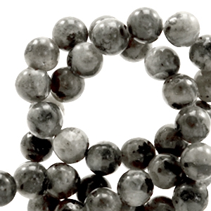 Pierres naturelles Labradorite 8mm Anthracite