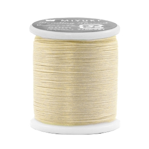Fil Miyuki Beading thread Dor&eacute; champagne