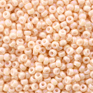 Perles de rocailles Miyuki 11/0 Ceylon caramel beige 11-593