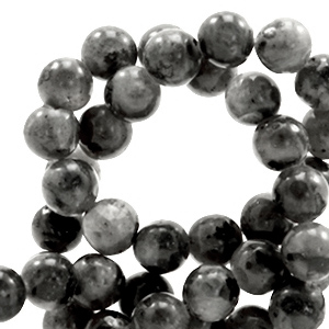 Pierres naturelles Labradorite 6mm Anthracite