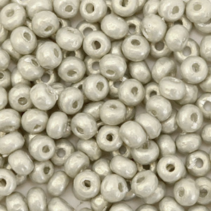 Perles de rocailles Miyuki 6/0 Baroque silver 6-3956