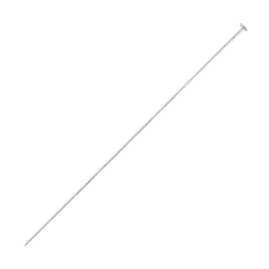 Appr&ecirc;ts en acier inox clou &agrave; t&ecirc;te plate 50mm Argent&eacute;