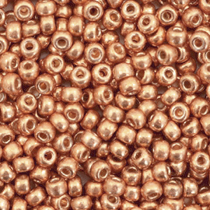 Perles de rocailles Miyuki 8/0 Duracoat galvanized muscat 8-4206