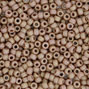 Perles de rocailles Miyuki 11/0 Opaque glazed frosted rainbow lavender 11-4694
