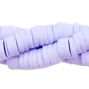 Perles Katsuki Heishi 4mm Violet lilas matin
