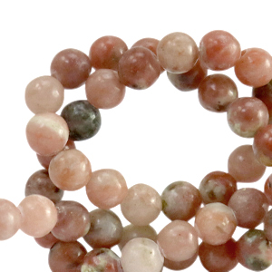 Pierres naturelles Marbre 6mm Rose marbre-blanc cass&eacute;