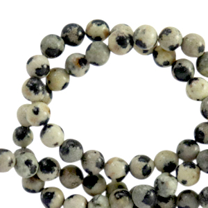 Pierres naturelles Jaspe Dalmatien 4mm Greige anthracite