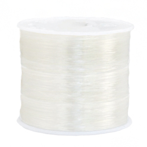 Fil &eacute;lastique 1mm transparent