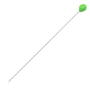 Appr&ecirc;ts en m&eacute;tal DQ clou &agrave; t&ecirc;te boule 52mm Argent&eacute; antique-vert n&eacute;on (sans nickel)