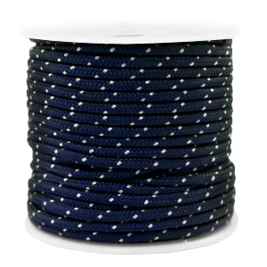 Cordelette 2mm Bleu